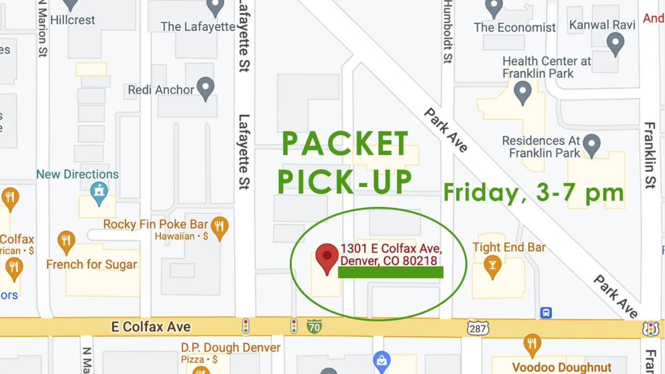Packet Pickup Friday Map